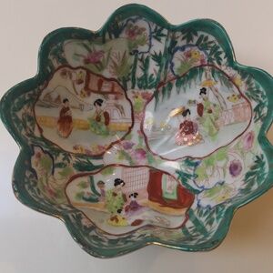 VTG Geisha Decorative Bowl